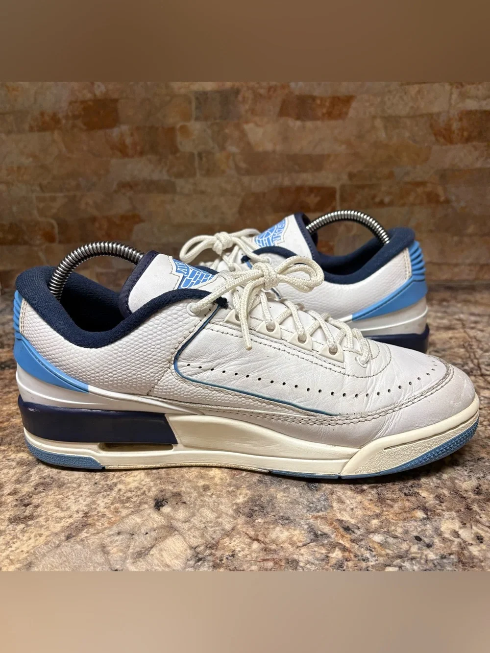 Air Jordan 2/3 UNC White/University Blue Size 8